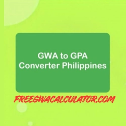 Convert GWA to GPA Online – Fast & Reliable Calculator 1 Convert GWA to GPA