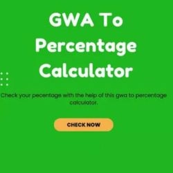 Convert GWA to Percentage – Calculate Your Marks Instantly 1 Convert GWA to Percentage