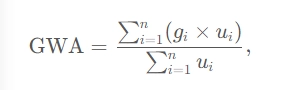 GWA Calculator β Calculate Your General Weighted Average Easily 6 GWA Calculator Formula